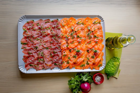 Carpaccio de Saumon et Thon