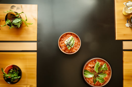 Tartare saumon mini