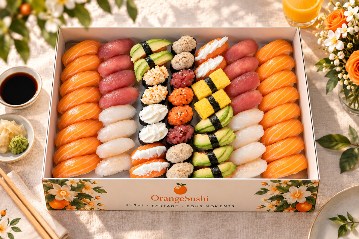 Box Sushi Mix — 56 pièces