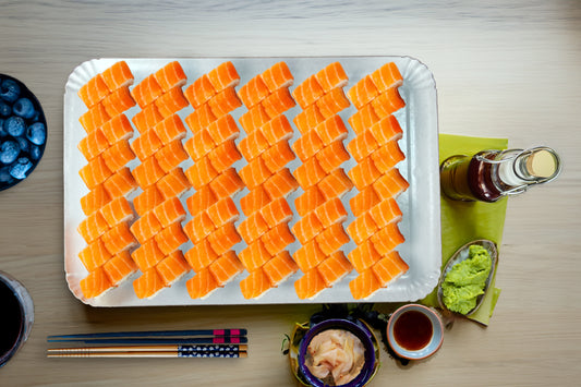 saumon roll  avocat chesse